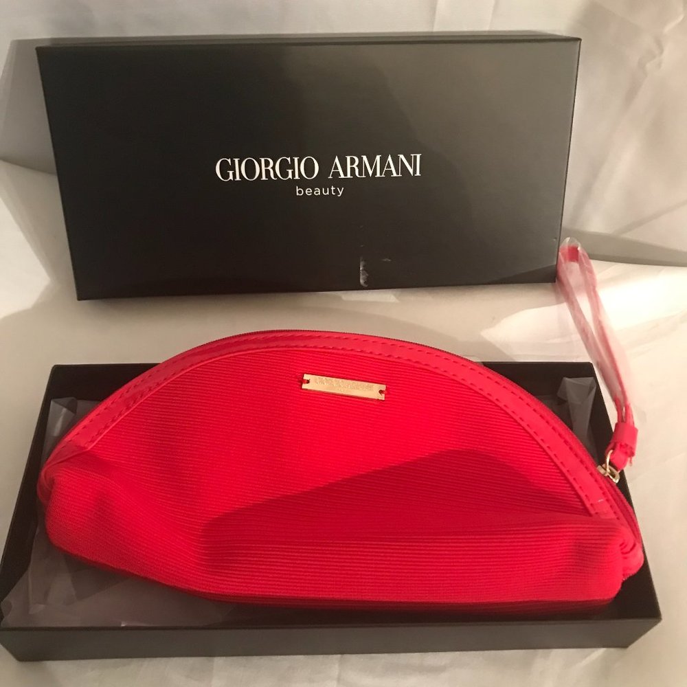 Giorgio Armani Beauty Women's Make Up Bag New In Box